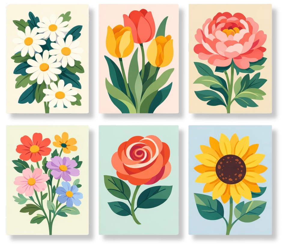 Sada malování podle čísel