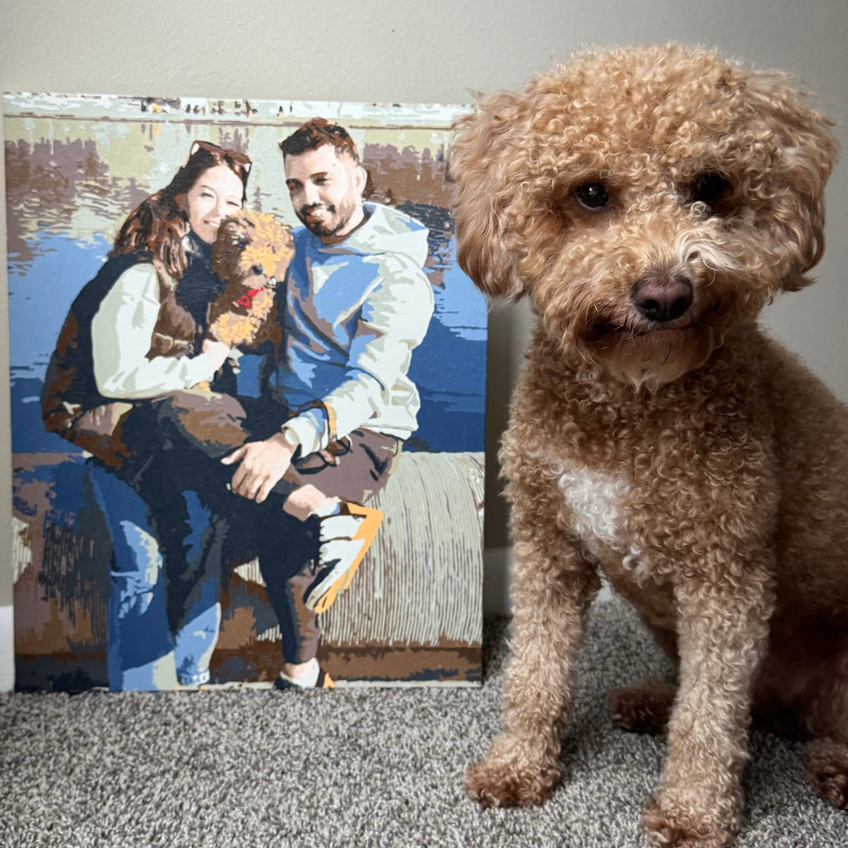 Trabalho artístico personalizado do cliente